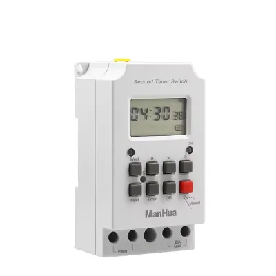 ManHua Din Rail 220VAC 25A MT316S Programmable Electronic Timer for Universal Electric Appliance Digital Timer Switch