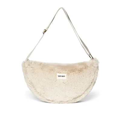Custom Fashion Faux Fur Shoulder Bags Fluffy Teddy Furry Women Ladies Fanny Pack Soft Plush Crossbody Chest Bag