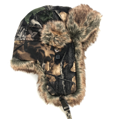 Stylish Trapper Hat Earflap Trapper Bomber Aviator Russian Trooper Fur Winter Ski Hat Mens Womens