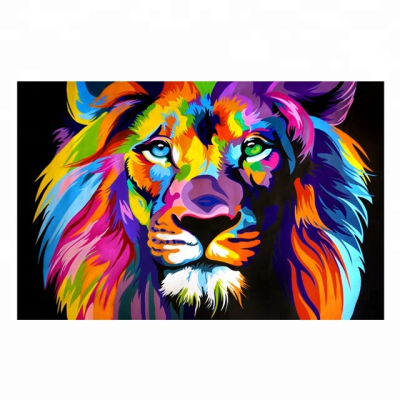 Canvas Printing Animal Painting Picture Original Design Pop Art Modern