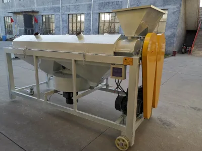 Grain Processing Brightening Device Surface Dust Polisher Sesame Seed Polishing Machine