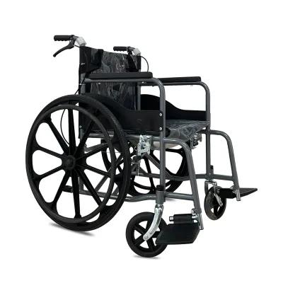 High Quality Manual Wheelchair.  Wider and Thicker Seats. Stable and Anti-side-overturning Design.