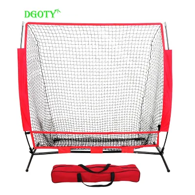High Quality 5FT Baseball Softball Training Set Custom Logo Hitting Net Made of Durable Polyester