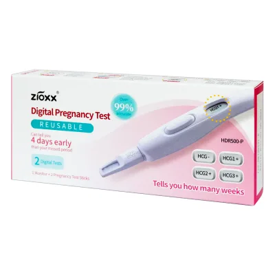 Early Result Digital Home Pregnancy Test Kit with Smart Weeks Indicator 2 Hcg Pregnancy Test Cassette for Urine Specimens