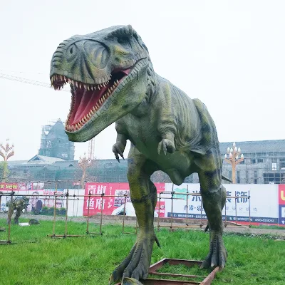 2026 Professional dinosaur factory lifelike realistic interactive dinosaur