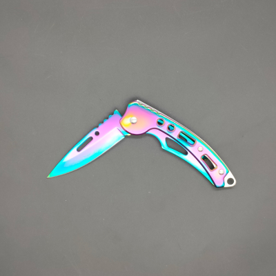 Outdoor Survival Folding Knife Stainless Steel Blade for Outdoor Camping Survival Pocket Knife