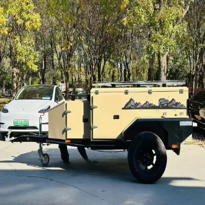 Adventure-Ready Summer Camper Trailer  Lightweight & Weather-Resistant
