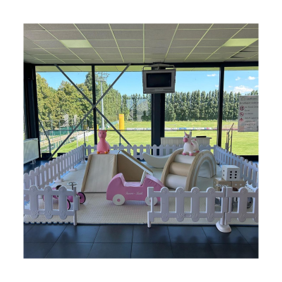 Pink and Beige Baby Soft Play Set Toddler Play Area Indoor Playground Toddler Daycare Indoor Kids Soft Play Equipment Area Toys