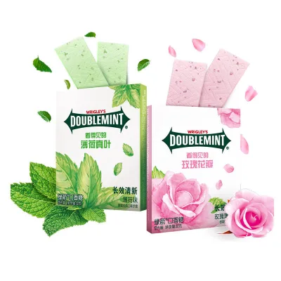 32g Chinese Bubble Gum Rose Mint Flavored Chewing Gum