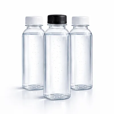 BPA Free Sports Plastic Bottle Transparent Beverage 1000ml Bottle with Cap Reusable Drink Container for Water, Milk Tea