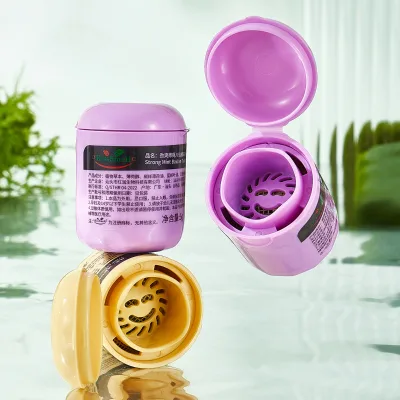 Chinese Herbal Nasal Inhaler with Smiling Face to Refresh and Invigorate the Mind for Learning and Driving When Drowsy