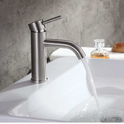 2022 Classic Cheap Stainless Steel Basin Faucet Water Tap