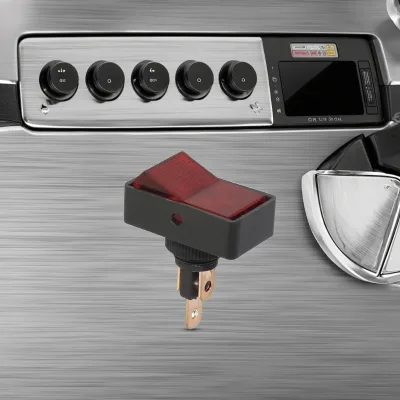High Quality Waterproof Rocker Switches SPST 3P ON-OFF 12V Rocker Switch with Led Rocker Switch 12v
