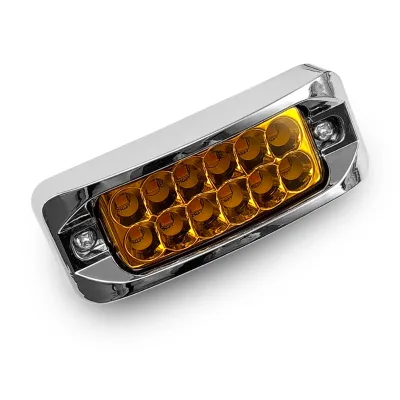 Highly Visible Patrol LED Strobe Traffic Light Durable Red Blue Shoulder Traffic Flashlight Warning Light
