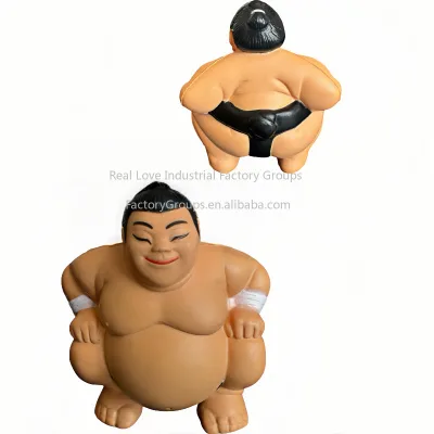 Hot Sale PU Foam Character Styling Pressure Ball Toy Polyurethane Foam Decompression Grip Ball