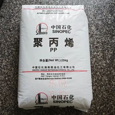 SINOPEC PP PPH-T03 MFR:3 Virgin Plastic Granules Polypropylene Homopolymer of China Raffia Grade Plastic Particle