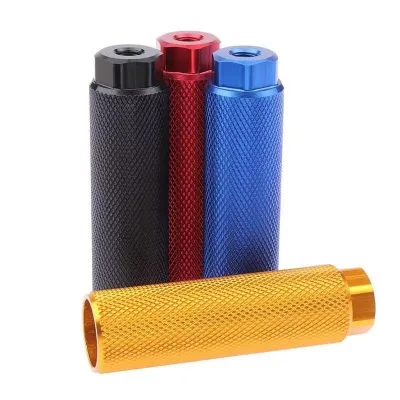 Aluminum Alloy Rear Bike Pegs Bicycle Parts Universal Fit 3/8 Inch Axles