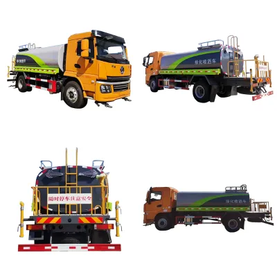 Chinese Sprinkler Truck Greening Irrigation Watering Truck 10000-15000L Multifunctional Water Truck