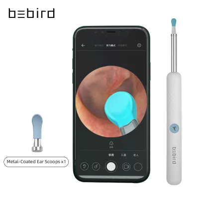 For R1 Handheld Removal Kit Ear Cleaner System with EU Plug ABS & Plastic Earwax Otoscope Digital Multifunction