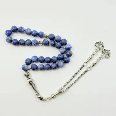 Arabic Prayer Beads, Raw Stone Prayer Beads, Muslim Bracelet 10mm, 33 Pieces, Misbaha Prayer Pool, Praise Him, Islamic Rosary