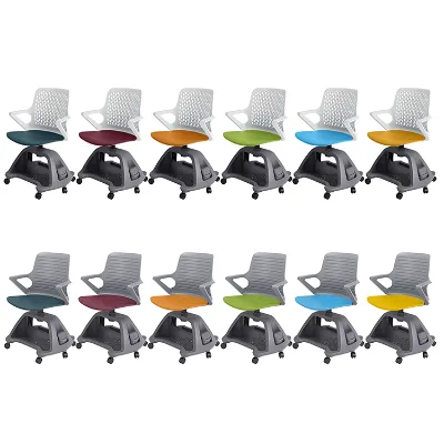 Modern Fabric Node Soft Pillow Chair Ergonomic Lounge Reception Chair for School Office Hotel Apartment GUANGWEI