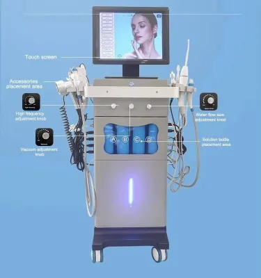 Chuangmeier New Configuration Muliti Function Skin Care Equipment Facial Skin Rejuvenation Hydro Facial Machine