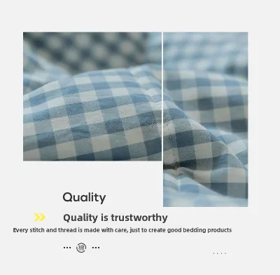 Soybean 20% Fiber Class a Yarn-Woven 100% Cotton Four-Piece Summer Cooling Air Conditioning Quilt