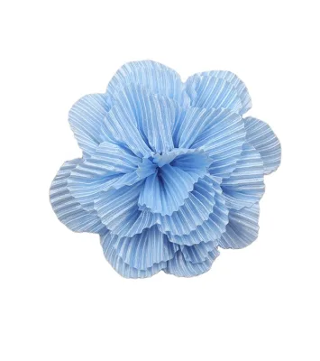 12cm Large Handmade Camellia Flower Fabric Applique for DIY Corsage Shoes Hats and Garment Accessories
