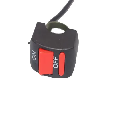 Universal 22mm Headlight Handlebar Switch Black Red Kill ON-OFF Switch for ATV Motorcycle Scooter Dirt Bike W/7/8'' 22mm
