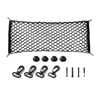 Adjustable Elastic Storage Organizer Net Trunk Cargo Storage Net Car Rear Cargo Net