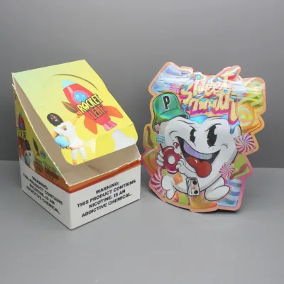 Customized Color Printing Packaging Bags Box Covers Supermarket Retail Display Packaging Paper Boxes