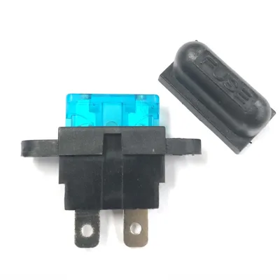 703C Auto Fuse Holder ATM Fuse Holder CAR FUSE 1A 2A 3A 4A 5A 7.5A 10A 15A 20A 25A 30A 40A 45A 50A 32V Horizontal Installation