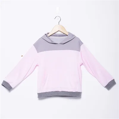 Taiwan Made ODM New Recycled Polyester & Cotton Kids Clothing Hoodies
