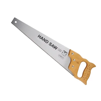 Wholesale Professional 65Mn Hardness 50 Hrc Hand Saw Blade Wooden Handle Hand Saw Tree with Wood Handle