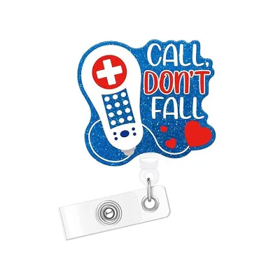New Style Customize High Material Dental Nurse Retractable Halloween Badge Reels