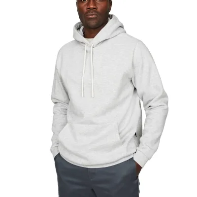 Winter Wear Men's Heavy Weight Blank Hoodie Mens Streetwear Custom Organic Cotton 500gms Fleece Hoodies Sweaters