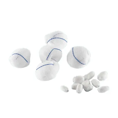 With X-Ray Cotton Gauze Ball Disposable Surgical Sterile Absorbent Gauze Swabs Gauze Ball