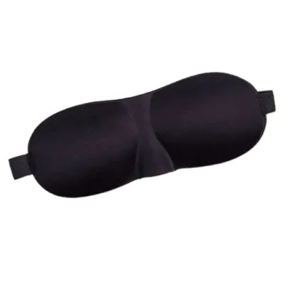 Adjustable 3D Contoured Sleep Eye Mask Soft Cotton Blindfold for Night Travel Custom Logo Dark Circles Relief for Eye Health
