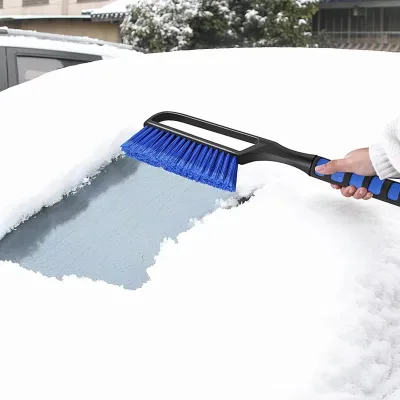 A Brush or Plow for Snow Removal Snow Removal Brush Small Hand Held Snow Brush