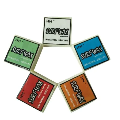 Custom Surf-wax Optimized Water Sports Surfboard Wax Warm Base Wax Square Design
