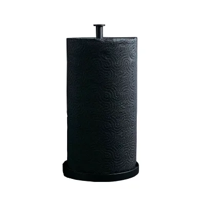 Custom Black Virgin Pulp Kitchen Paper Towel Roll 2-Ply for Cleaning and Wiping