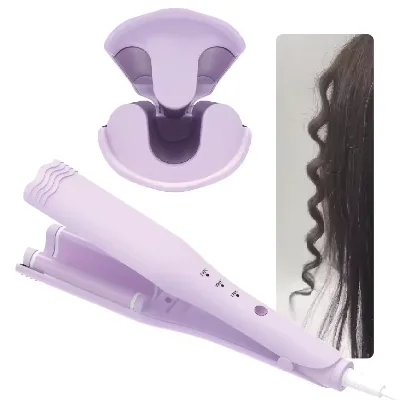 Professional Hair Curling Iron Negative Ion Tourmaline Ceramic Fast Heating Deep U Waves Hair Curler