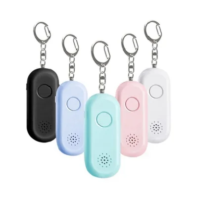 130DB Siren Song LED Rechargeable CE Certified Portable Emergency SOS Security Self Defense Alarm Keychain Personal Women