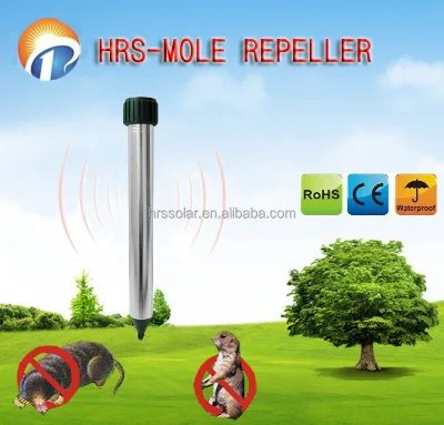 effective Electronic mole ultrasonic repeller,get rid of mole