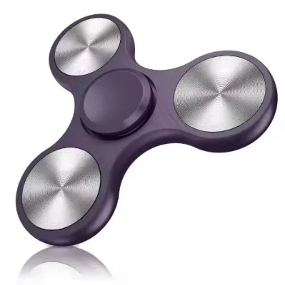 Fidget Spinner Toy 4 to 10 min Spins Durable Stainless Steel Bearing High Speed Metal Material Hand Spinner