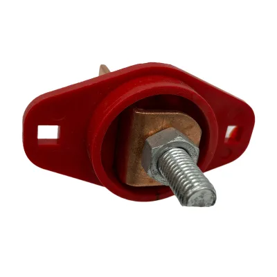 Welding Machine Terminal Connector 400A Pure Copper Red Black Stud Joint Replacement for Mille