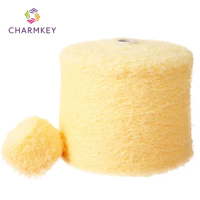 Hot Selling Wholesale 100% Nylon Yarn 7NM/1 9NM/1 13NM/1 Good Warmth Retention Fiber for Knitting.