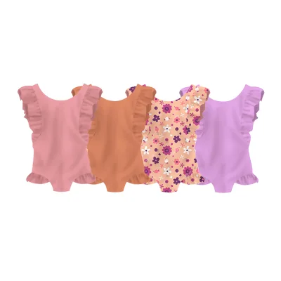 Manufacturer OEM Custom Bikinis Baby Girl Kids Bikini Children's Swimwear Swimsuit