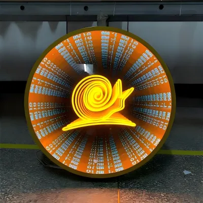 Infinity Mirror Neon Sign Mirror Neon Sign Infinity Mirror Light Led Commercial 3d Letters