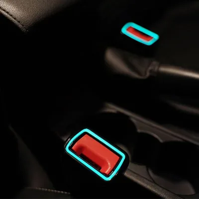 Luminous Ambient Light for BMW 5 7 Series 6GT G30 G31 G32 G11 Car Interior LED Ambient Buckle Lamp Seat Belt Ambient Light